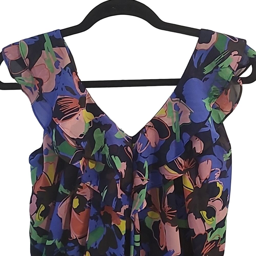 H&M Floral Slouch Ruffle Dress - Picture 6 of 12